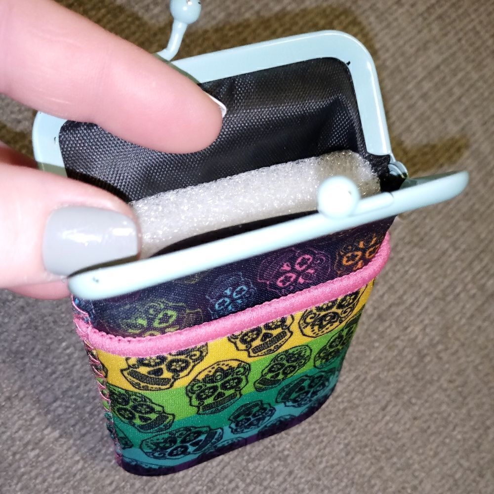 NWT SkullCandy cigarette pouch, card, and lighter holder